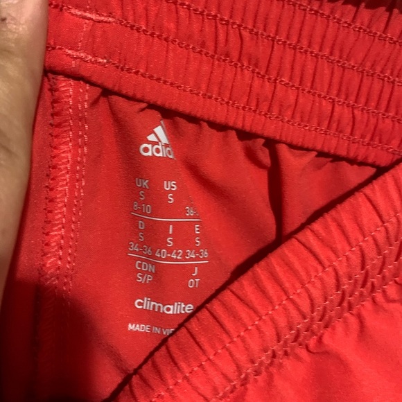 pink adidas shorts - Picture 3 of 3